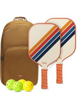Set of 2/4 USAPA Approved Pickleball Paddles | Lightweight Rackets for All